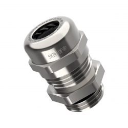 Dławnica kablowa mosiężna EMC M40 IP68 SKINTOP MS-M ATEX BRUSH 40x1,5 52110025 LAPP KABEL